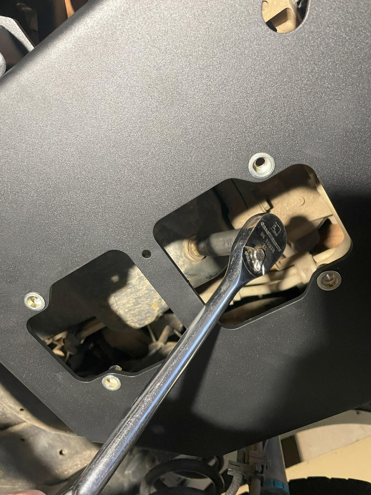 Dethloff Manufacturing HD ENGINE-TRANSMISSION ARMOR: 2014+ RAM 2500/3500