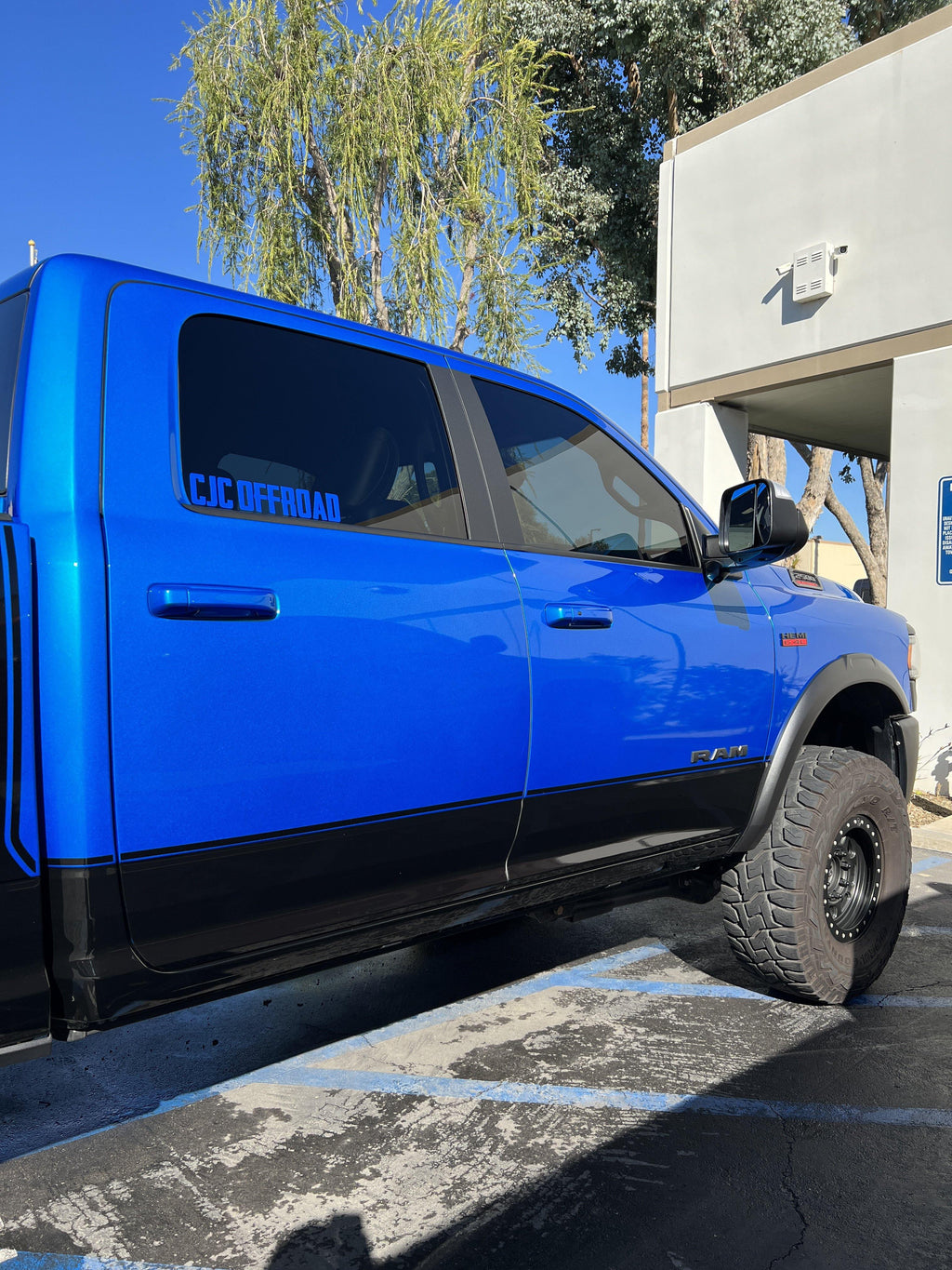 CJC Off Road Long Window Sticker