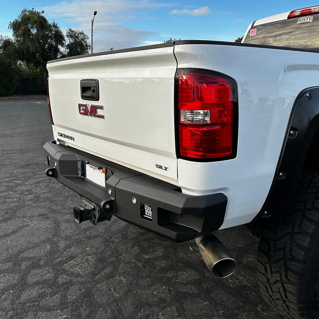Chassis Unlimited 2015-2019 GMC/Chevy 2500/3500 Attitude Rear Bumper