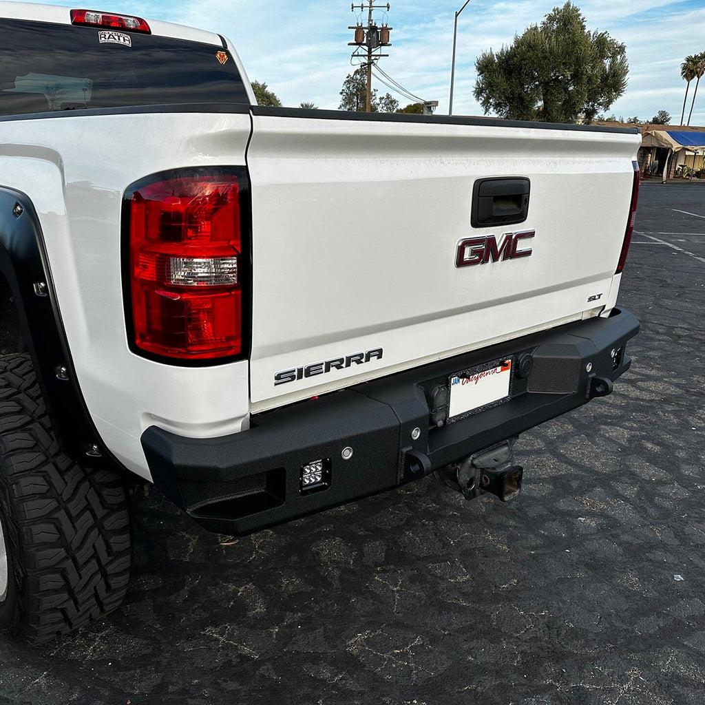 Chassis Unlimited 2015-2019 GMC/Chevy 2500/3500 Attitude Rear Bumper