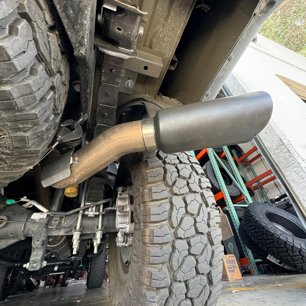 Banks Power x CJC Off Road DPF Back Trophy Exhaust for 2017+ Ford Super Duty Trucks