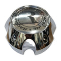 CPR982-55-C RACELINE 982 RAPTOR CAP CHROME W/SILVER LOGO 5X5.5/5X150