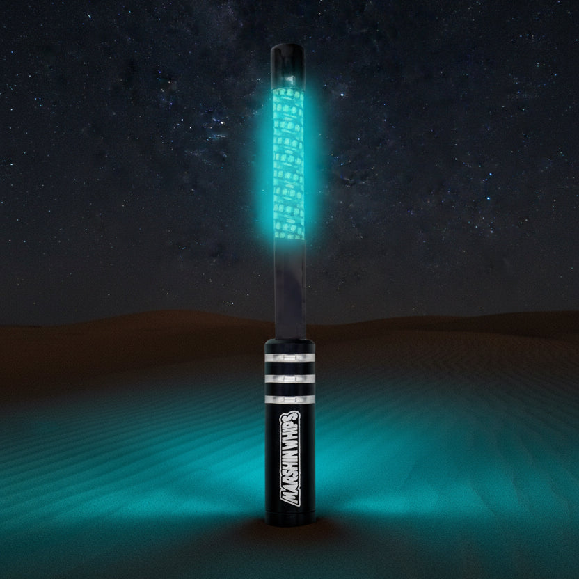 Ice Blue LED Lighted Whip