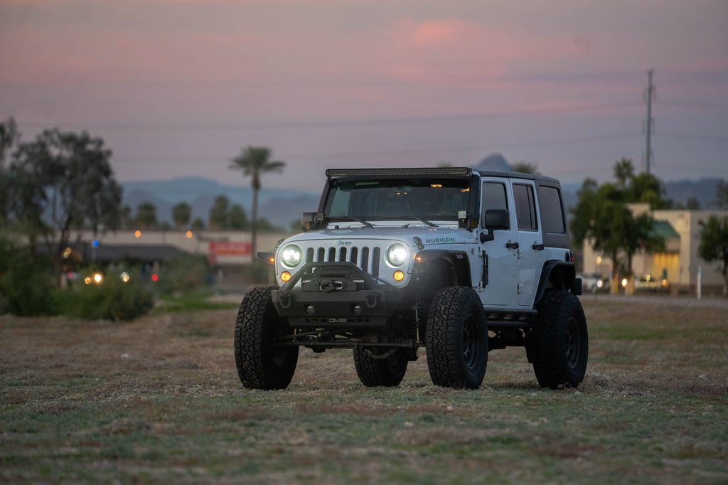 2007-2018 Jeep JK Projector LED Headlights
