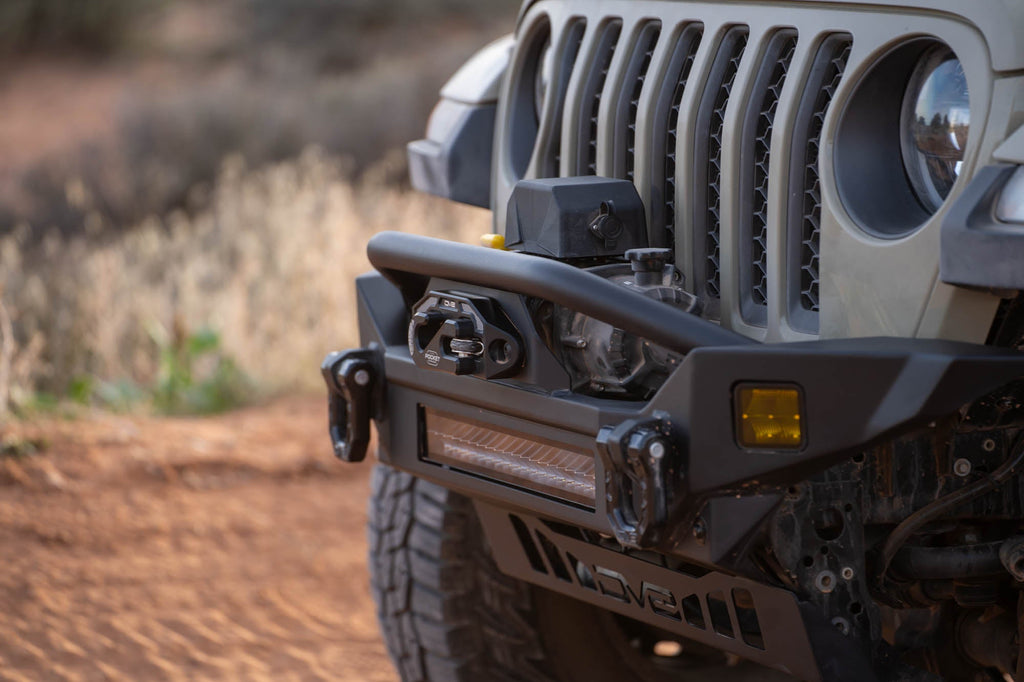 2007-2026 Jeep Wrangler JK/JL & Gladiator JT | FS-7 Mid-Width Winch Front Bumper