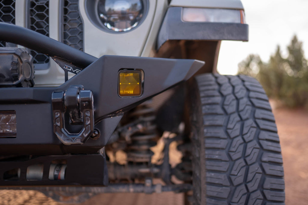 2007-2026 Jeep Wrangler JK/JL & Gladiator JT | FS-7 Mid-Width Winch Front Bumper