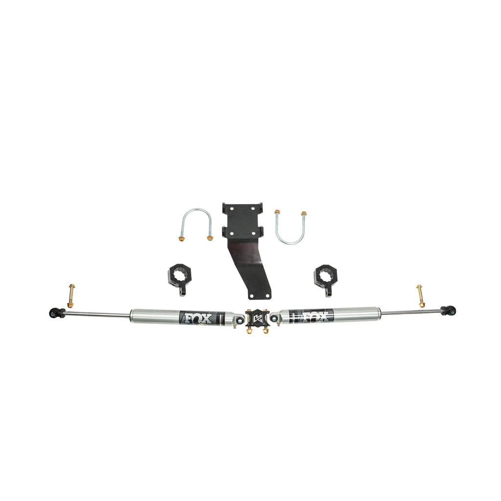 Kryptonite Dual Steering Stabilizer Kit with Fox 2.0 Shocks for 2005-2026 Super Duty F-450/F-550