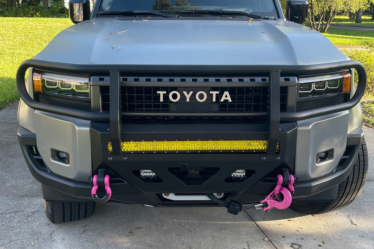 2024+ Toyota Land Cruiser Brush Guard for Rago's Center Mount Front Bumper