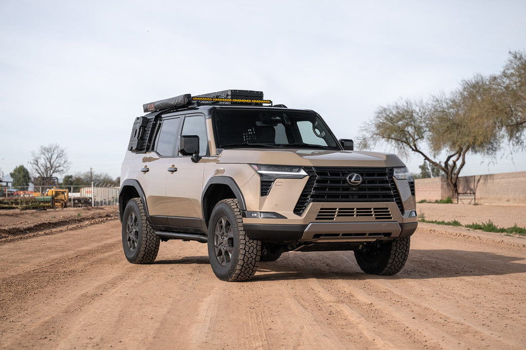 2024+ Toyota Land Cruiser/Lexus GX 550 Overland Crossbars for Factory Roof Rails
