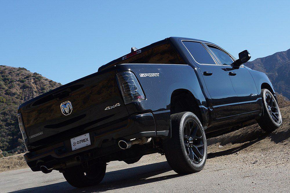 AlphaRex 2019-2024 Ram 1500 LUXX-Series LED Tail Lights Alpha-Black