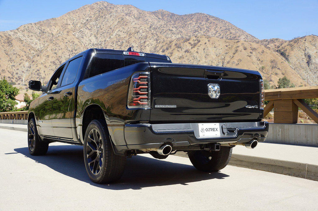 AlphaRex 2019-2024 Ram 1500 LUXX-Series LED Tail Lights Black
