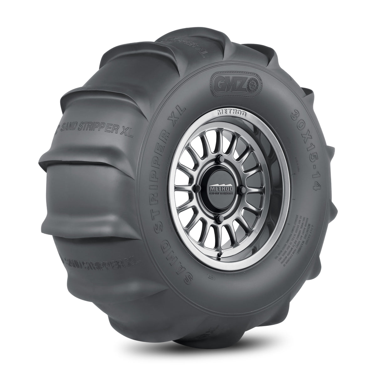 411 Bead Grip® | Gloss Titanium + Sand Stripper Rear 14 XL 32
