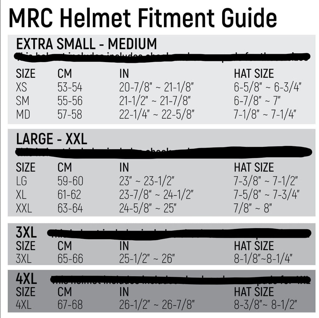 MRC Stage One Pumper Helmet - Wired for STX Stereo and Offroad - XS SM MD - CLEARANCE