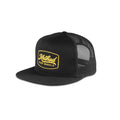 Method Script Badge Flatbill Trucker Hat - Markdown | Snapback | Black