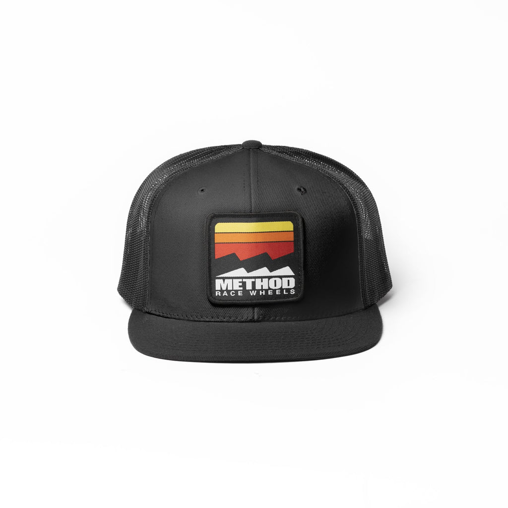 Method Mountain Flatbill Trucker - Markdown | Snapback | Black