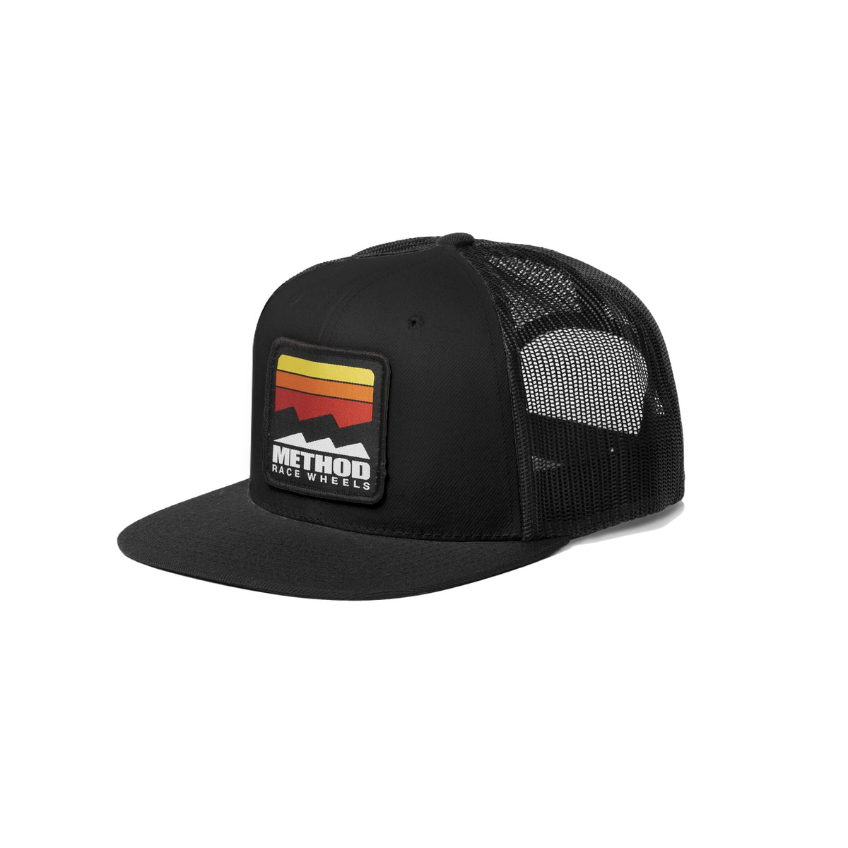 Method Mountain Flatbill Trucker - Markdown | Snapback | Black