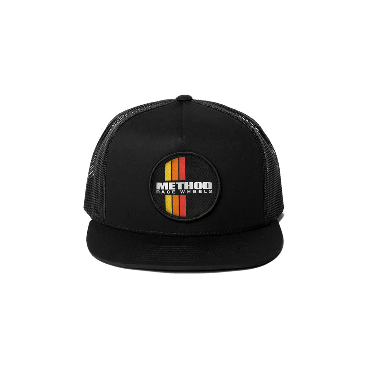 Method Classic Stripes Flatbill Trucker - Markdown | Snapback | Black