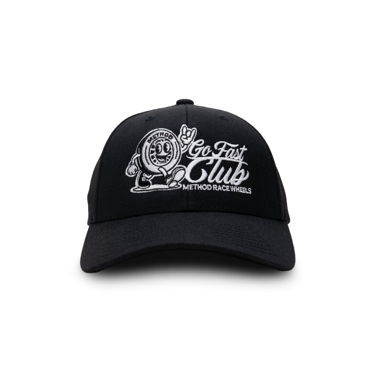 Method Go Fast Club Curvebill Trucker Hat - Markdown | Snapback | Black