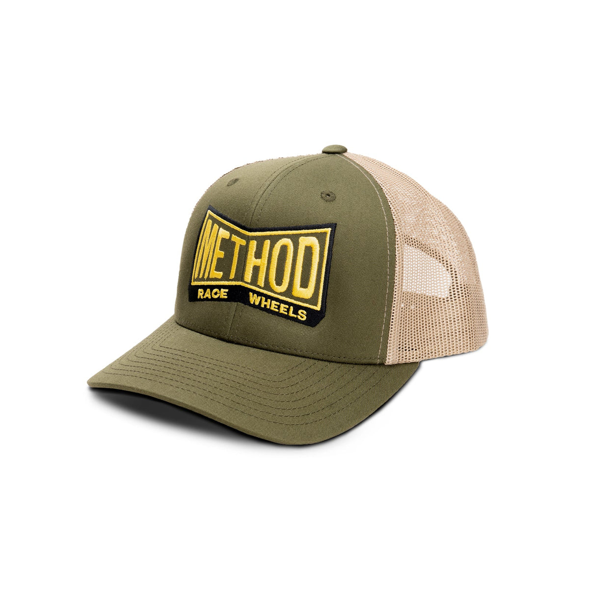 Method LBC Born Curvebill Trucker Hat - Markdown | Snapback | Moss/Khaki