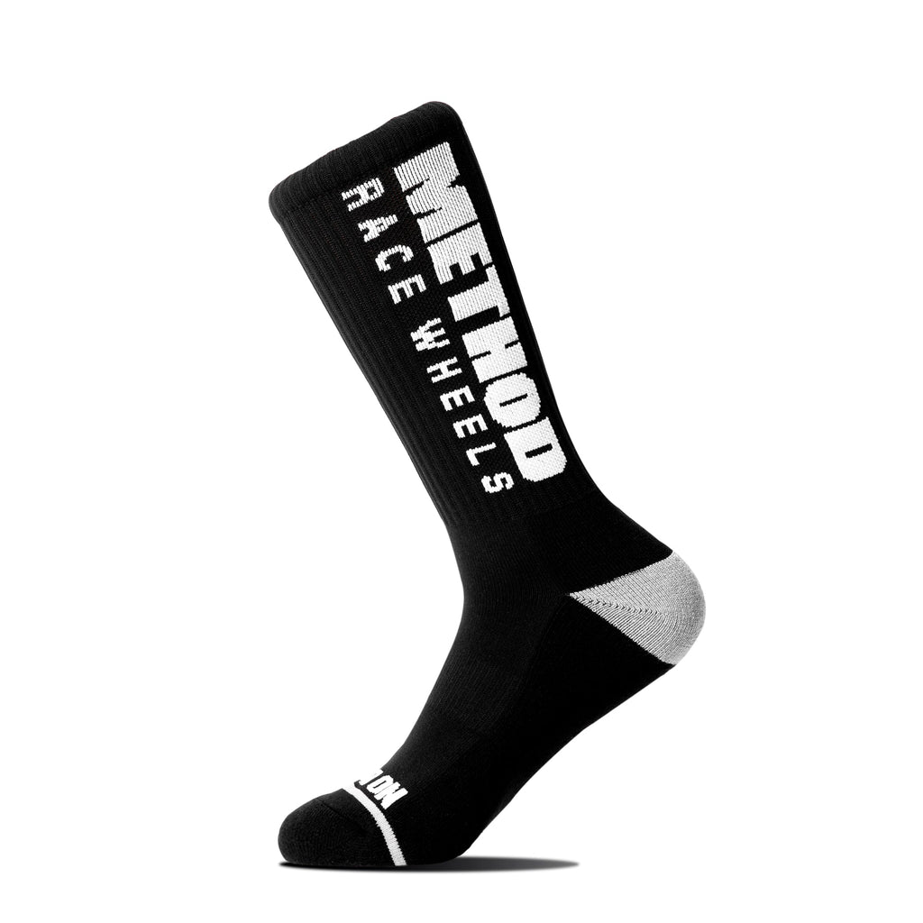 Method Brand Logo Performance Socks | Black