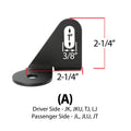 Antenna Mount for Jeep Wrangler TJ, LJ, JK, JL and Gladiator JT - Sold Individually