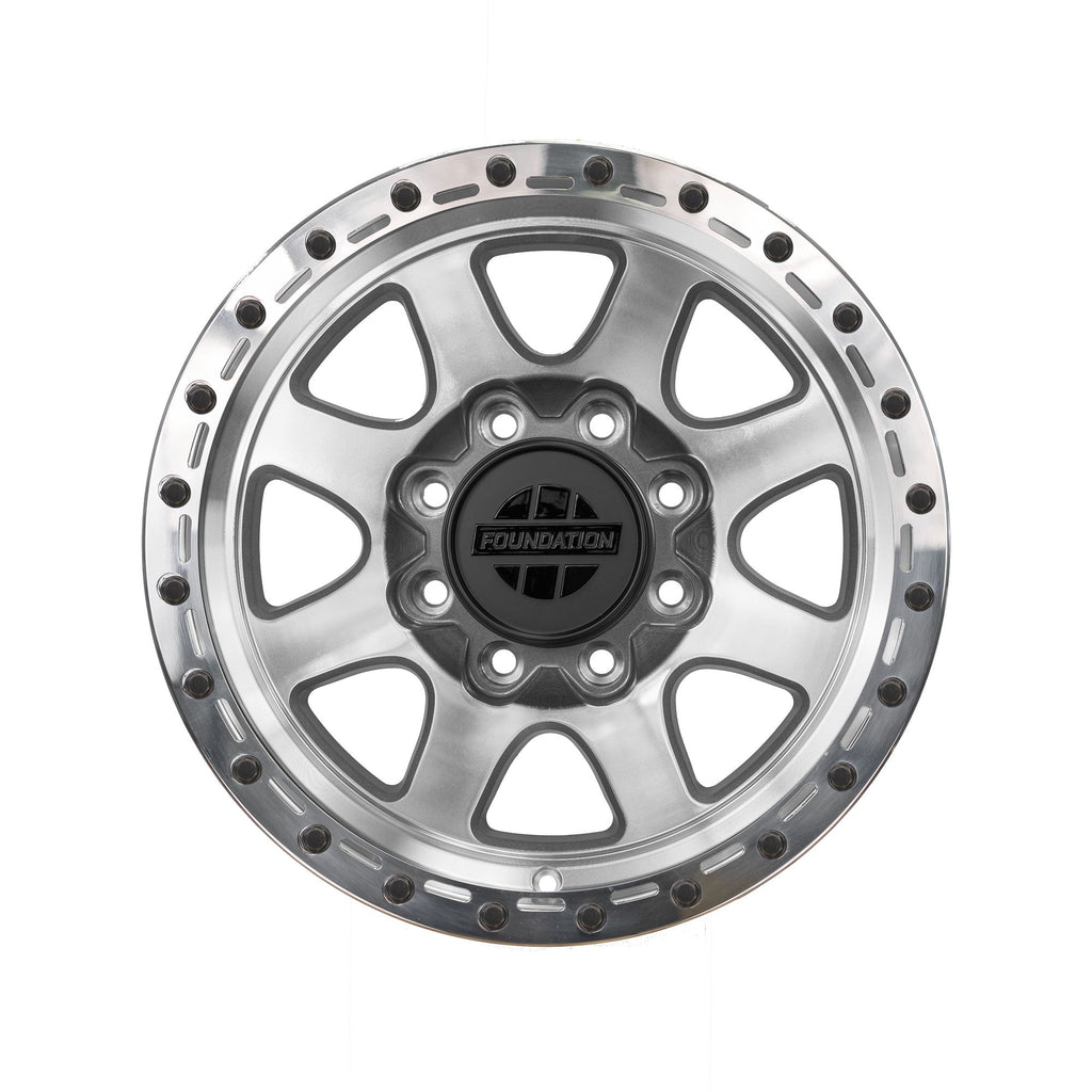 Foundation Wheels 395 HD GMC/Chevy 8 Lug Specific Wheel