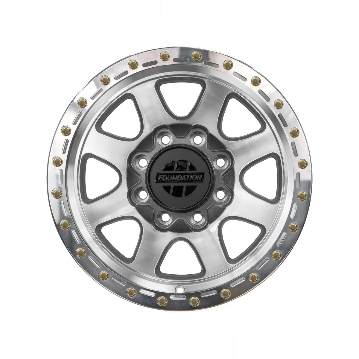 Foundation Wheels 395 HD GMC/Chevy 8 Lug Specific Wheel