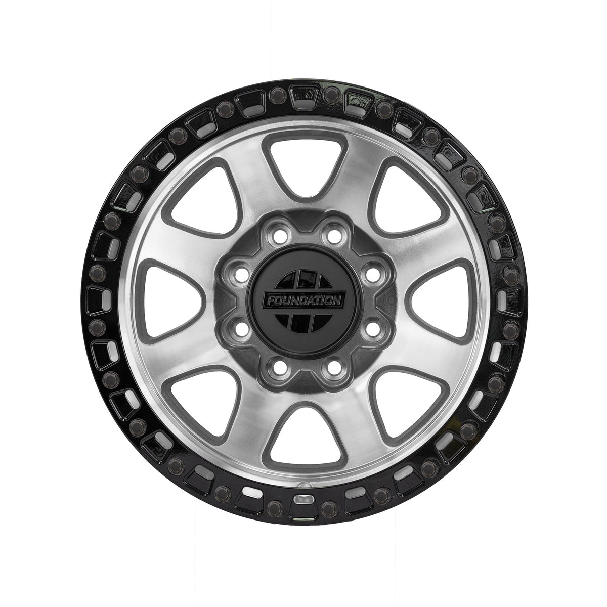 Foundation Wheels 395 HD GMC/Chevy 8 Lug Specific Wheel