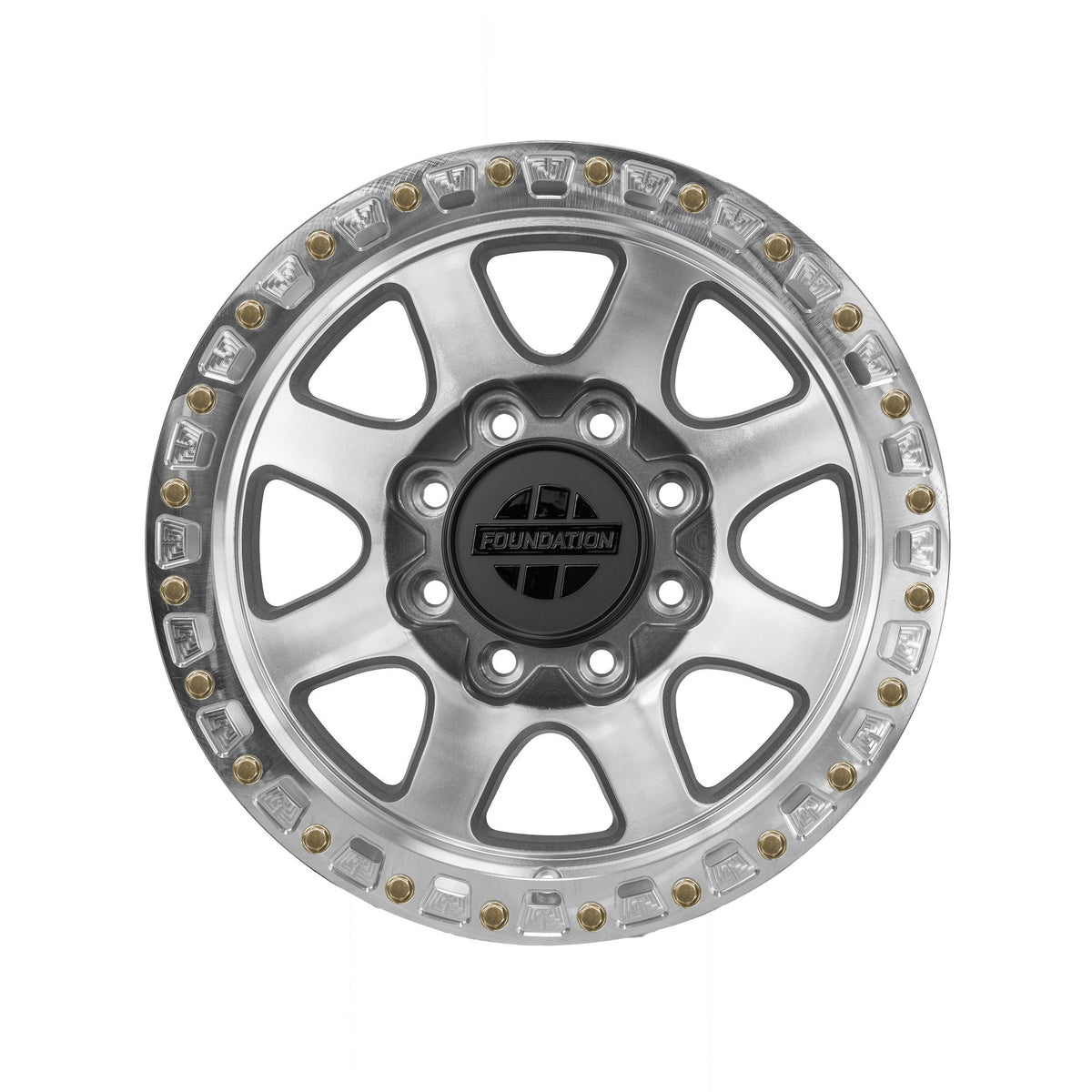 Foundation Wheels 395 HD GMC/Chevy 8 Lug Specific Wheel