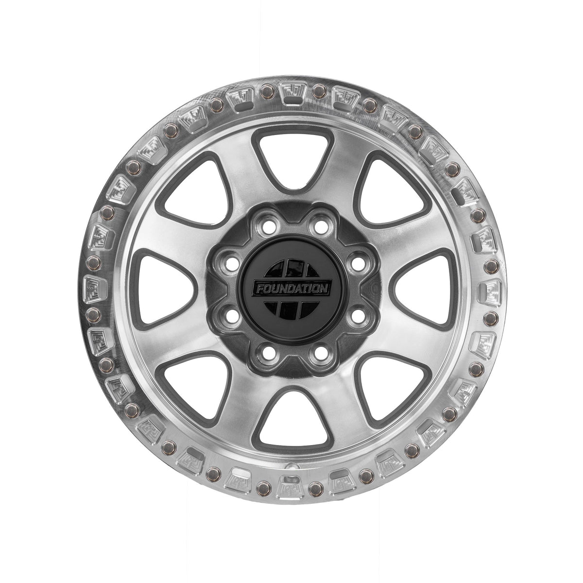 Foundation Wheels 395 HD GMC/Chevy 8 Lug Specific Wheel