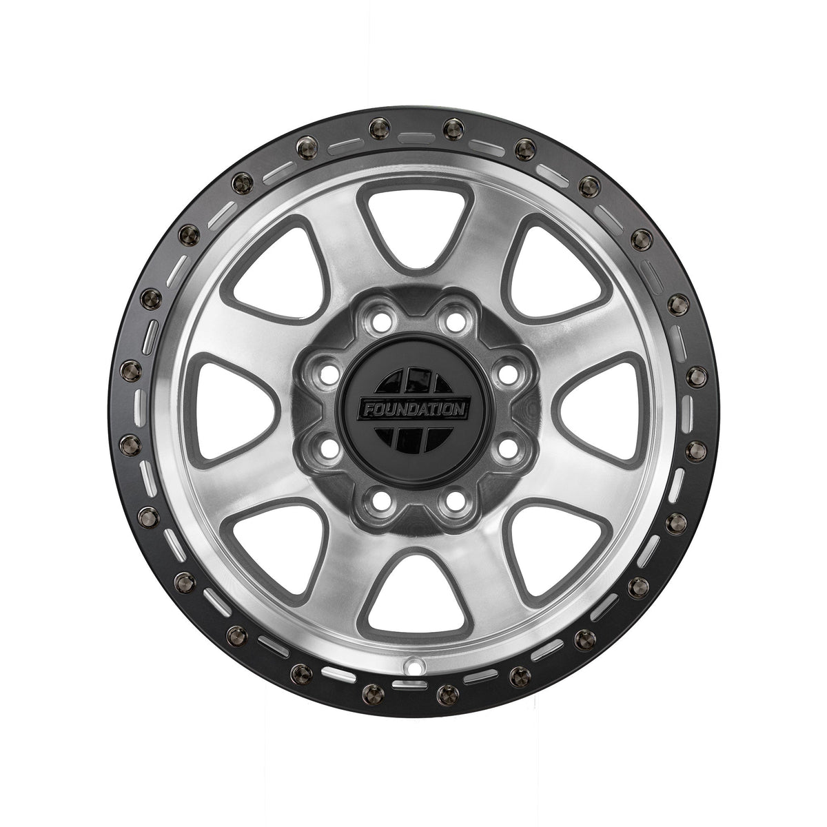 Foundation Wheels 395 HD GMC/Chevy 8 Lug Specific Wheel