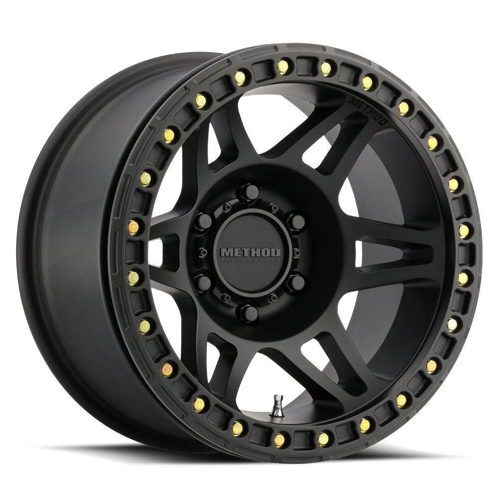 Method Race Wheels 106 Matte Black Beadlock wheel Matte Black