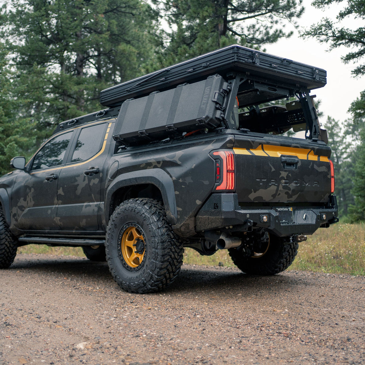 Tacoma Overland Rear Bumper / 4th Gen / 2024-2026