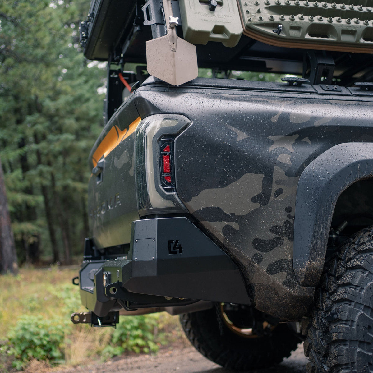 Tacoma Overland Rear Bumper / 4th Gen / 2024-2026