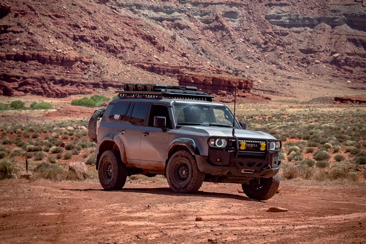2024+ Toyota Land Cruiser Brush Guard for Rago's Center Mount Front Bumper