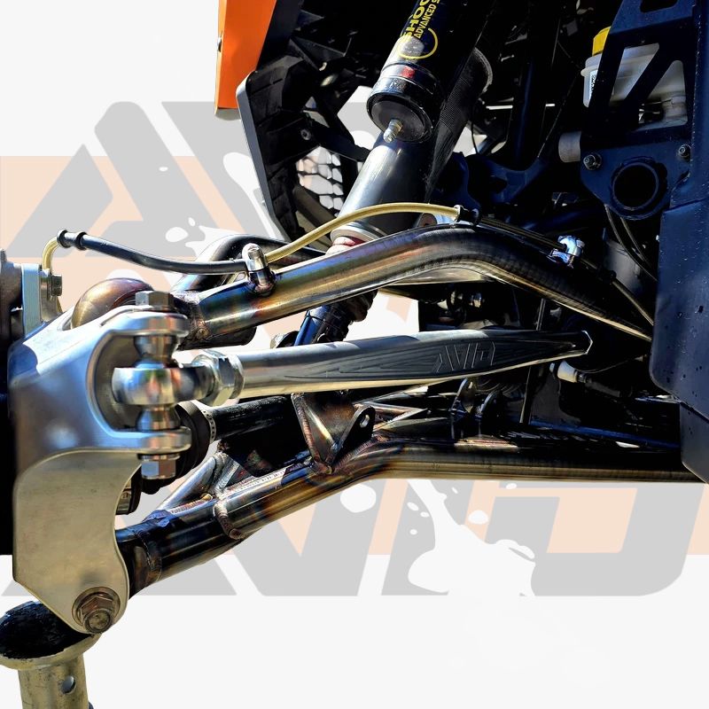 Polaris RZR Pro R/S XC Front Control Arm Kit - High Clearance Shock Fork Deleted | AVID Racing