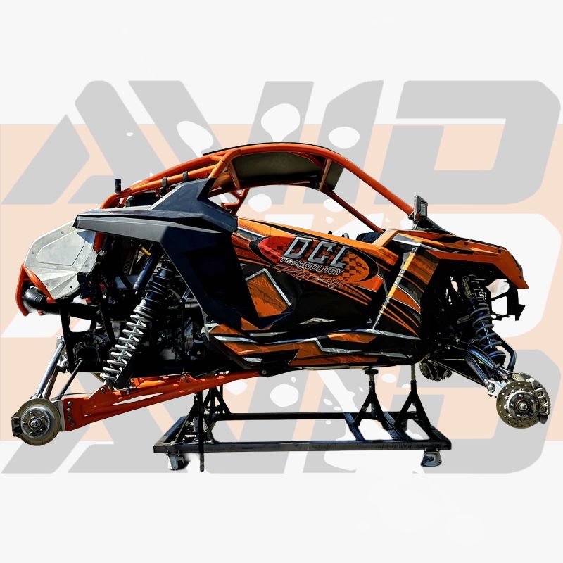Polaris RZR Pro R/S XC Front Control Arm Kit - High Clearance Shock Fork Deleted | AVID Racing