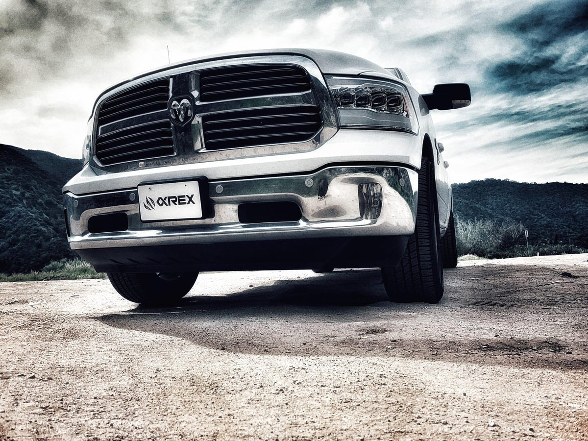 Alpha Rex 09-18 Ram Truck NOVA-Series LED Projector Headlights Chrome