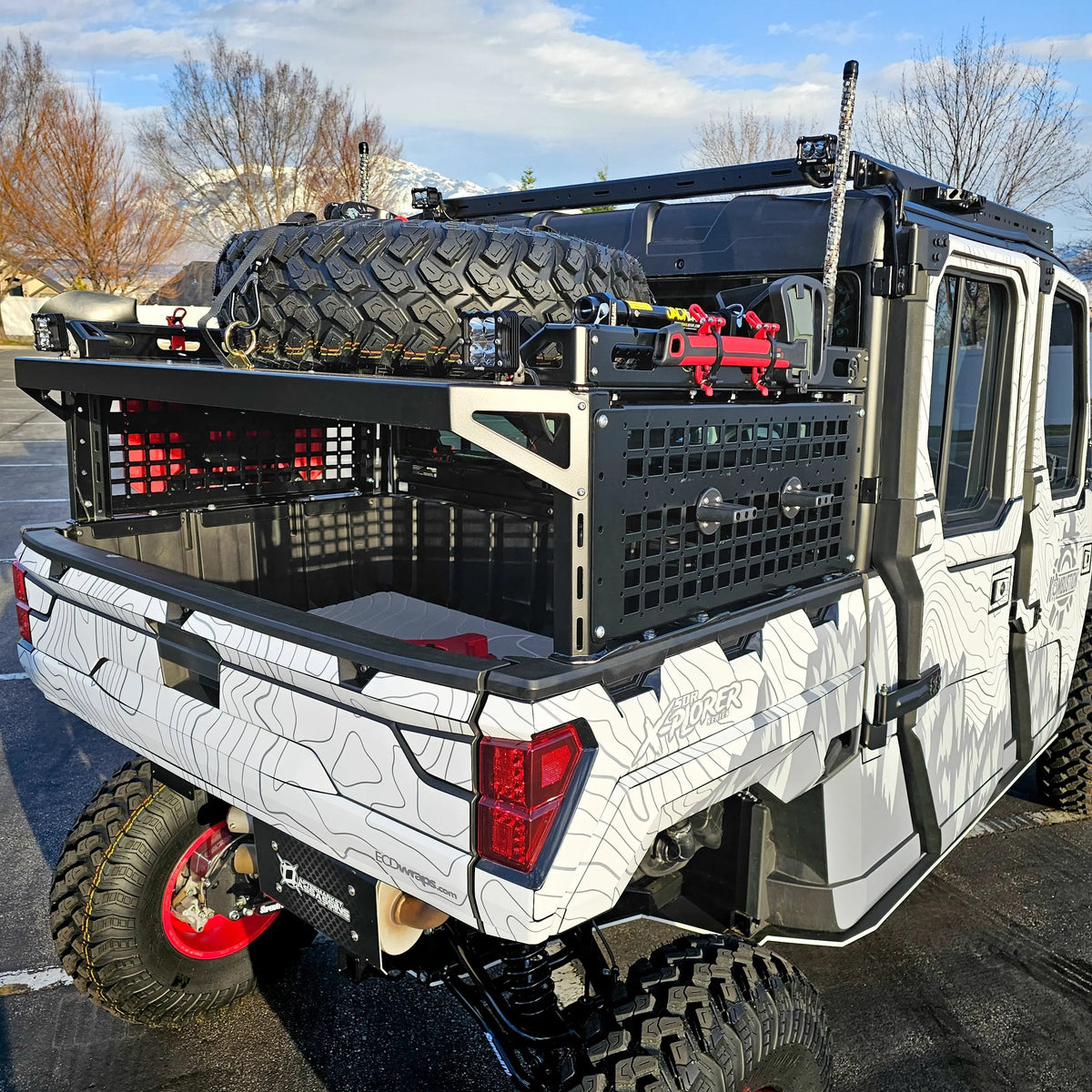 Polaris Ranger XP1000 X-Plorer Series Bed Rack Work Package