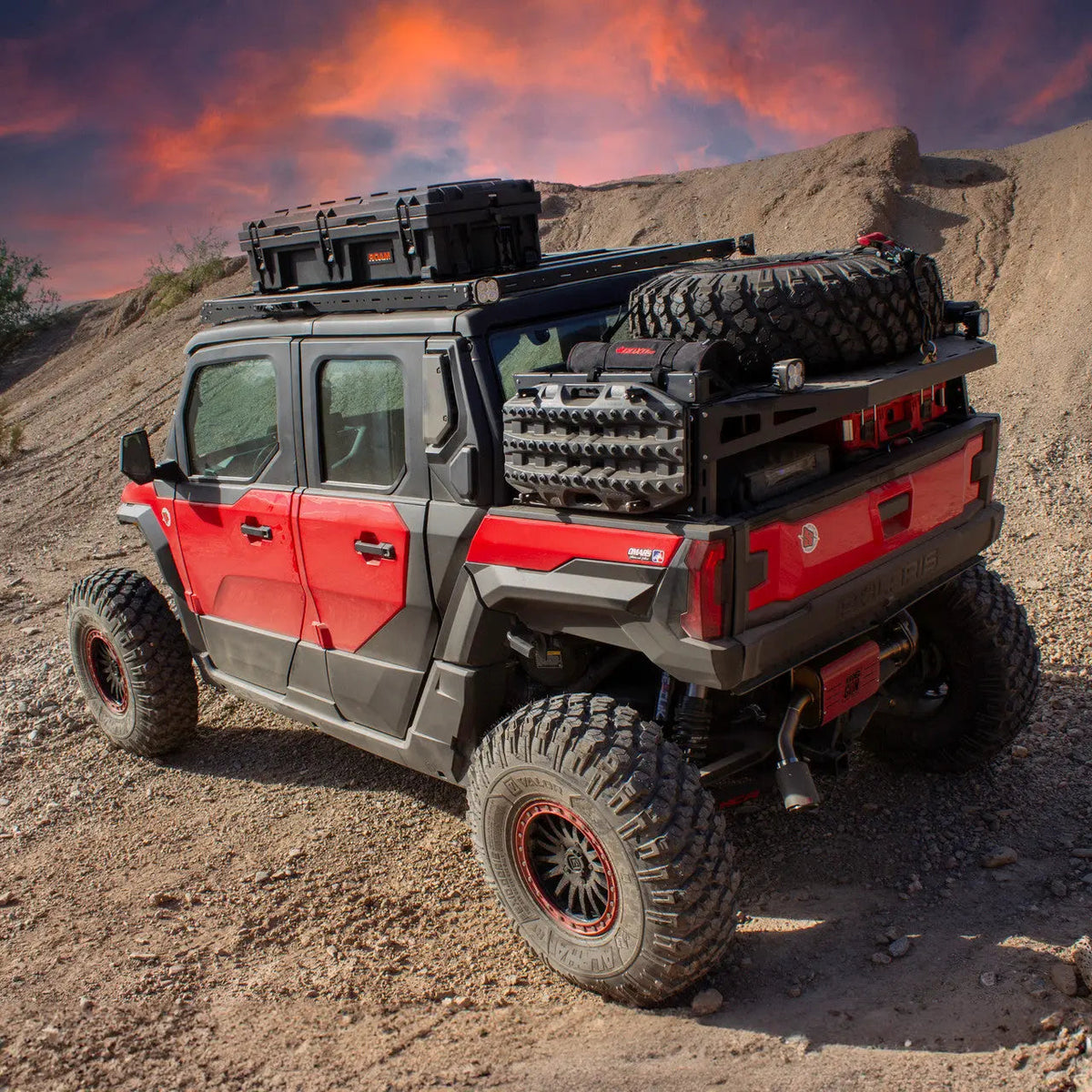 Polaris Xpedition X-Plorer Series Bed Rack MOLLE Side Panel Kit (Add-On)