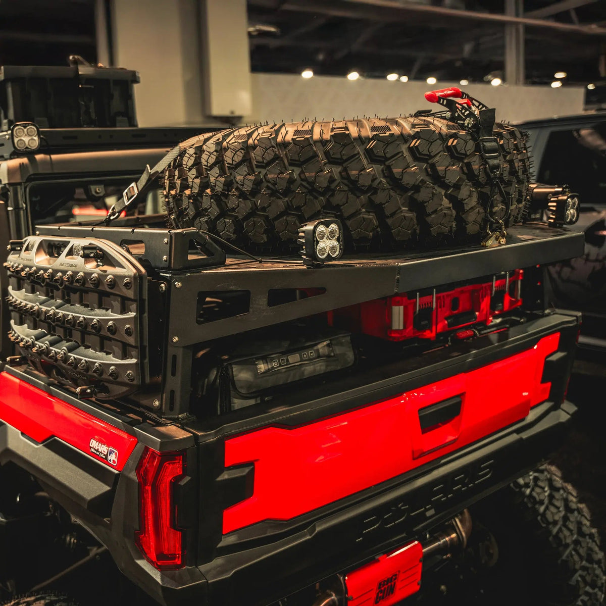 Polaris Xpedition X-Plorer Series Bed Rack Top Basket (Add-On)