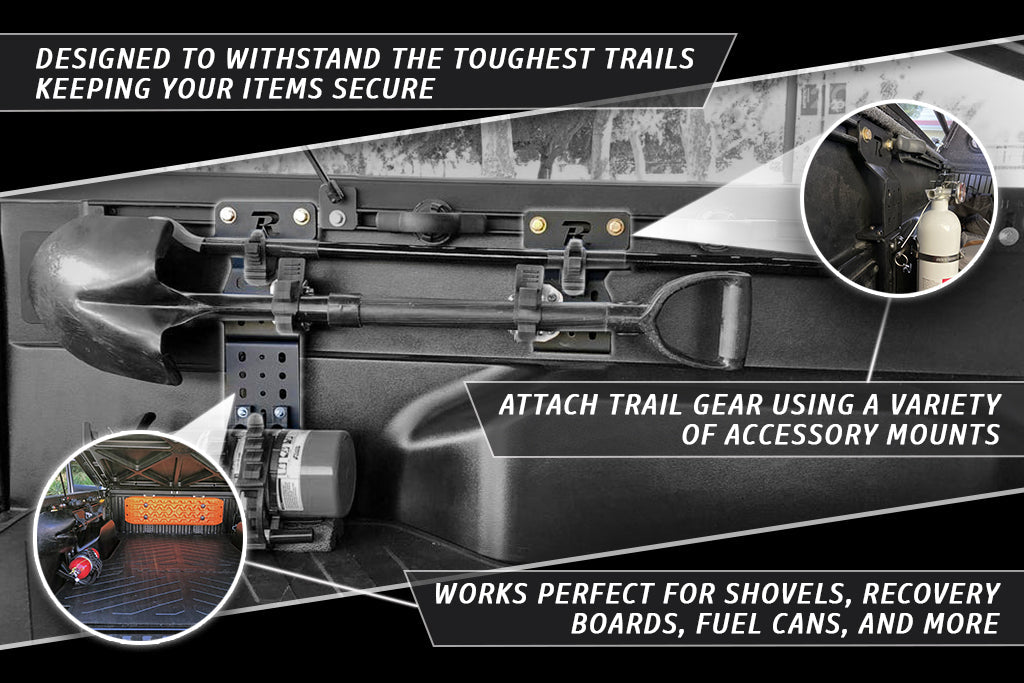 Toyota Tacoma OEM Bed Rail Modular Accessory Mount Extensions