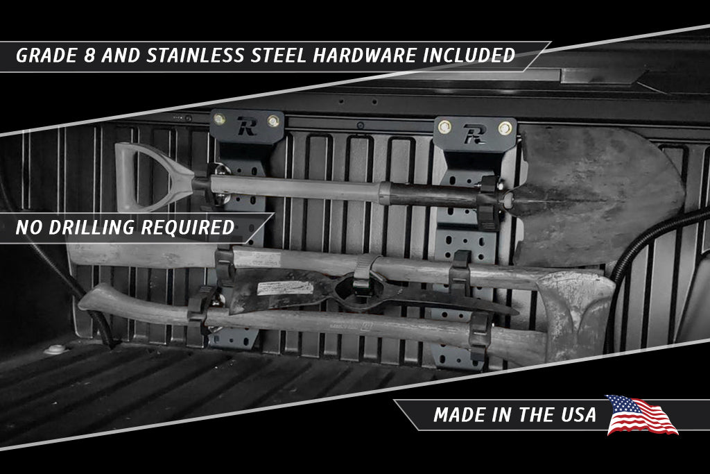Toyota Tacoma OEM Bed Rail Modular Accessory Mount Extensions