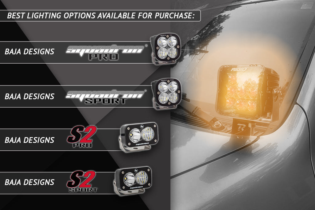 2000-2006 1st Gen Toyota Tundra & Sequoia Ditch Light Brackets