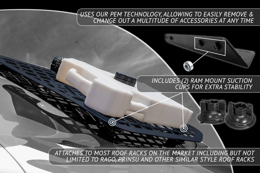 2010-2024 5th Gen Toyota 4Runner E-MSP (Exterior Molle Storage Panel)