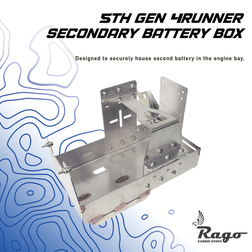 2010-2024 5th Gen Toyota 4Runner Secondary Battery Box
