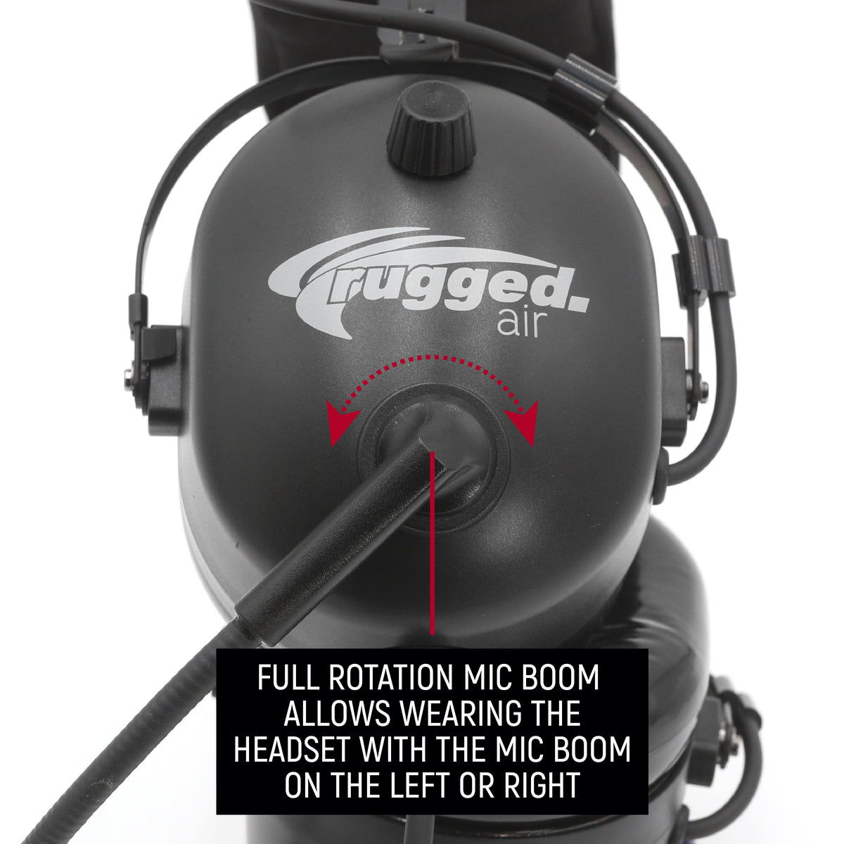 Rugged Air RA210-BT Bluetooth General Aviation Headset