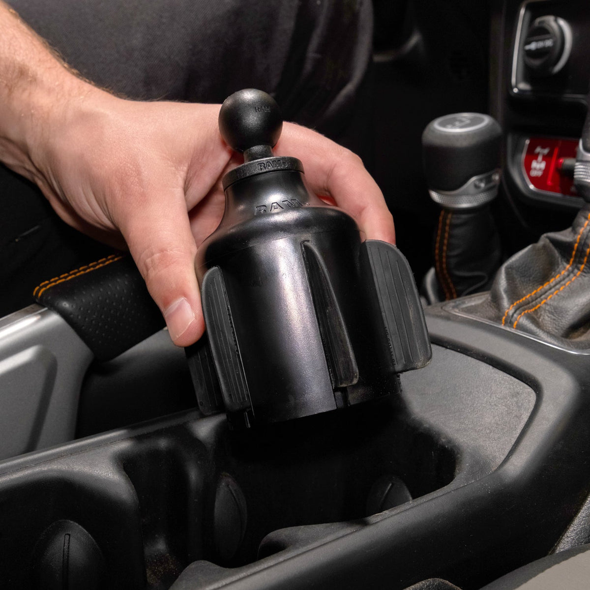 RAM Stubby Cup Holder Ball Base