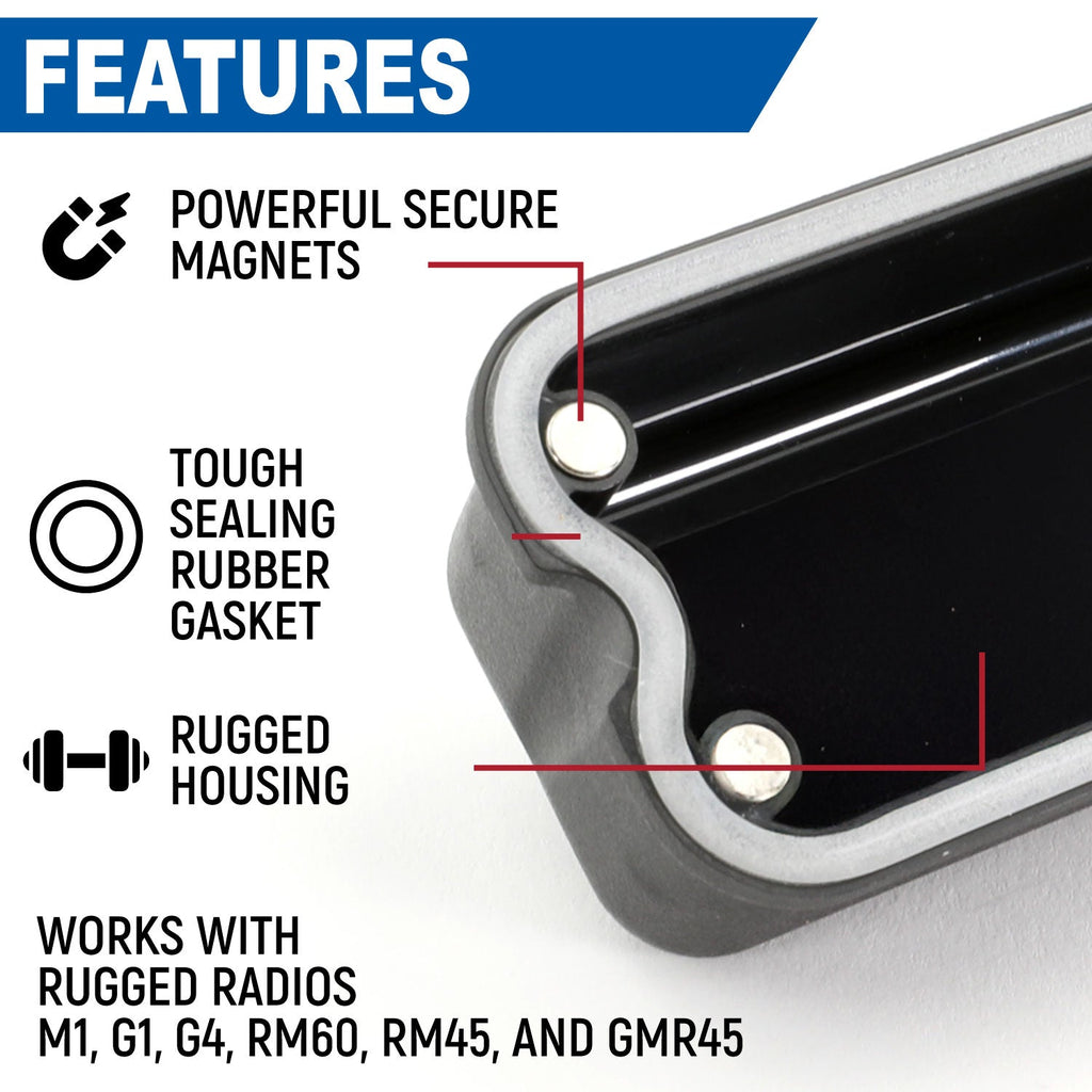 Rugged Radios Magnetic Radio Cover