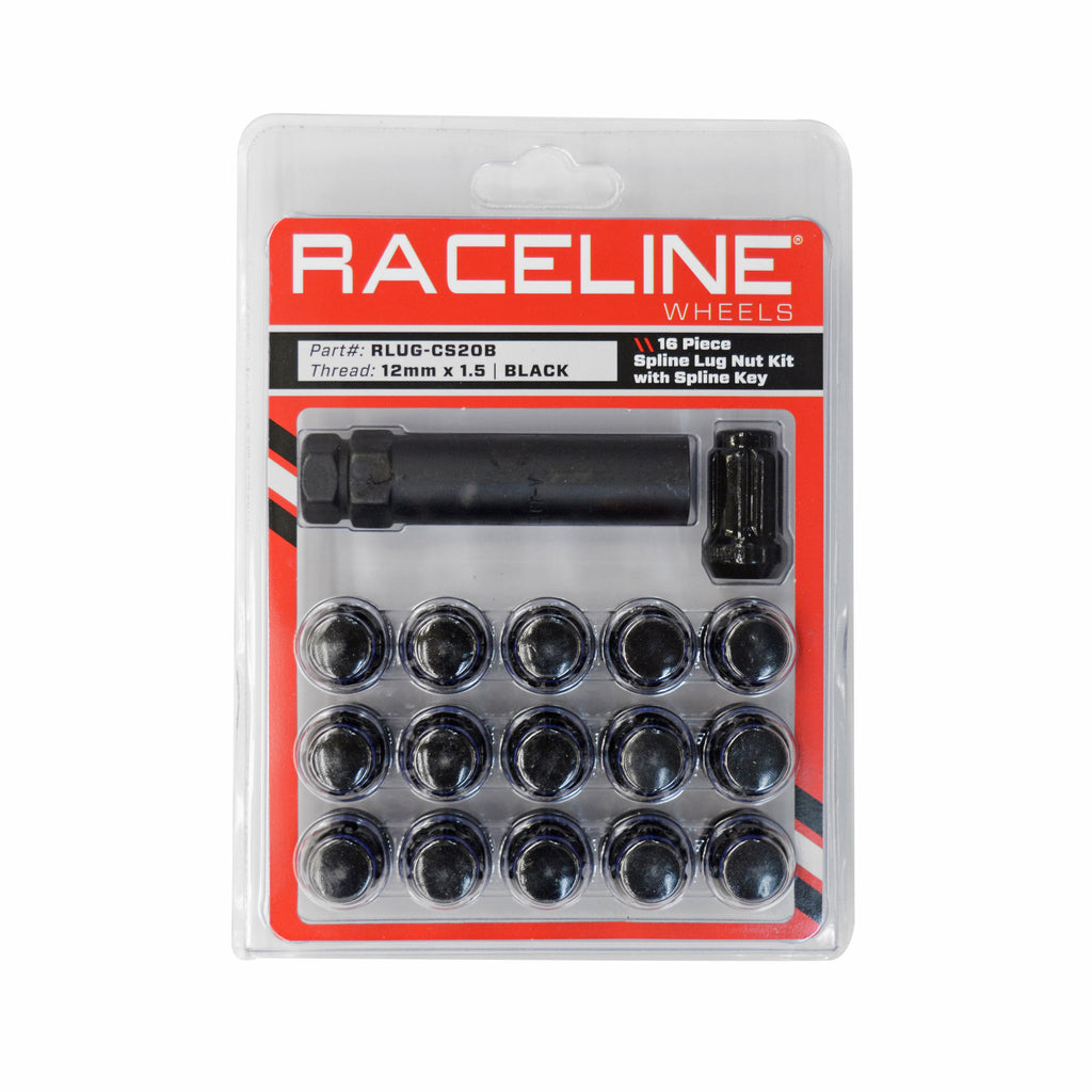 RLUG-CS20B (16 Pack 12x1.5 Spline Black CS Pack)